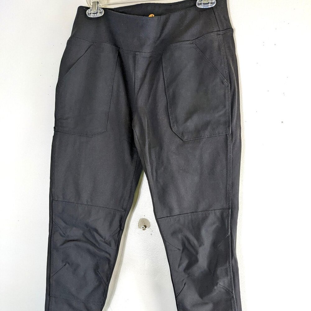 Carhartt Women’s M Force Fitted Lightweight Utility Leggings Black Medium